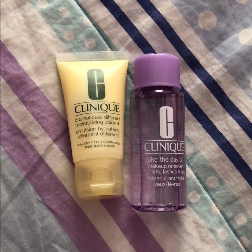 Clinique Moisturizer and Makeup Remover Bundle